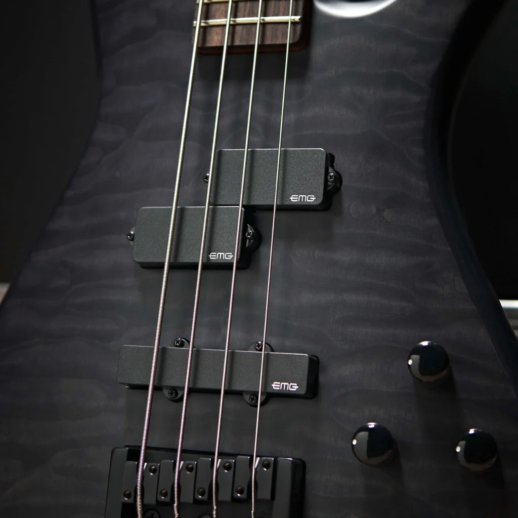 Spector Pulse 4 Bass Guitar - Black Stain Matte - Image 7