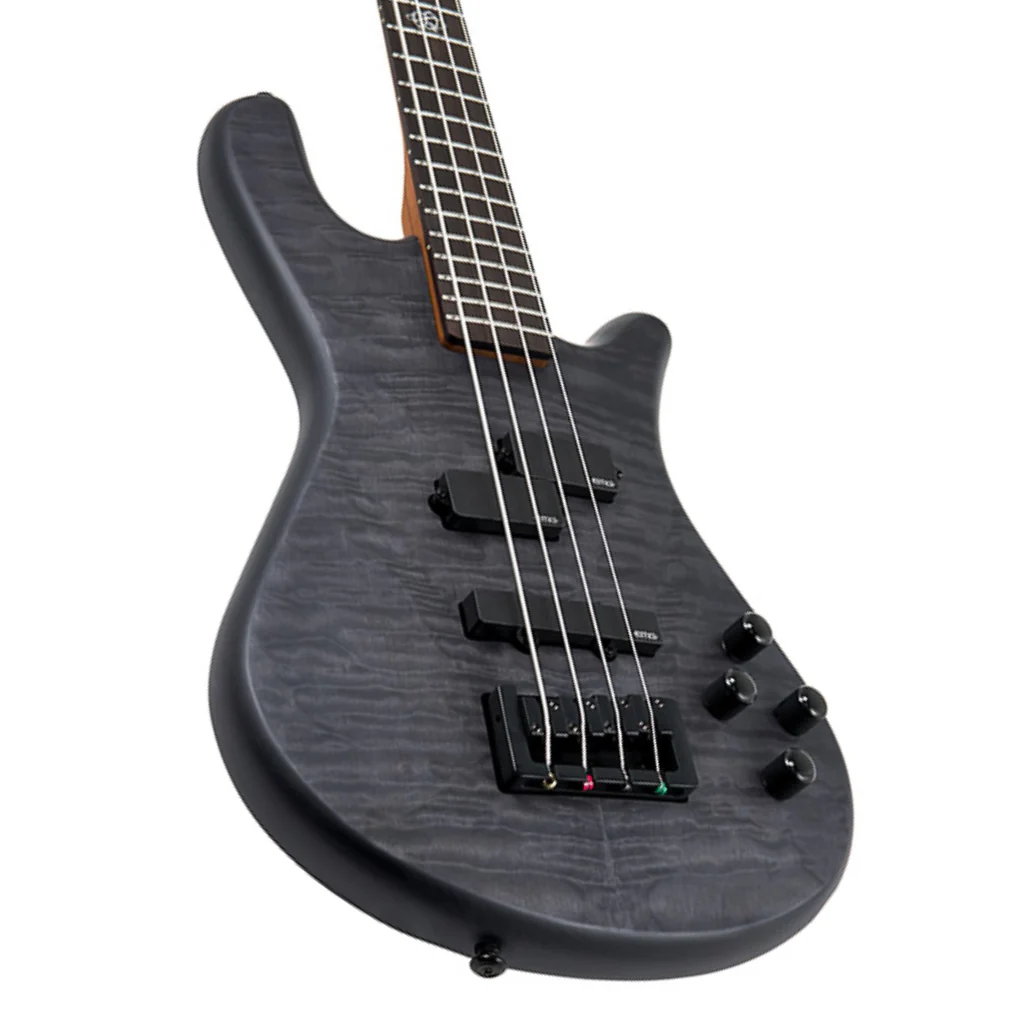 Spector Pulse 4 Bass Guitar - Black Stain Matte - Image 8