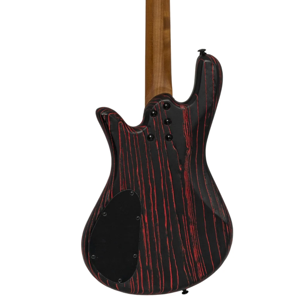 Spector Pulse 4 Bass Guitar - Cinder Red Sandblast - Image 2