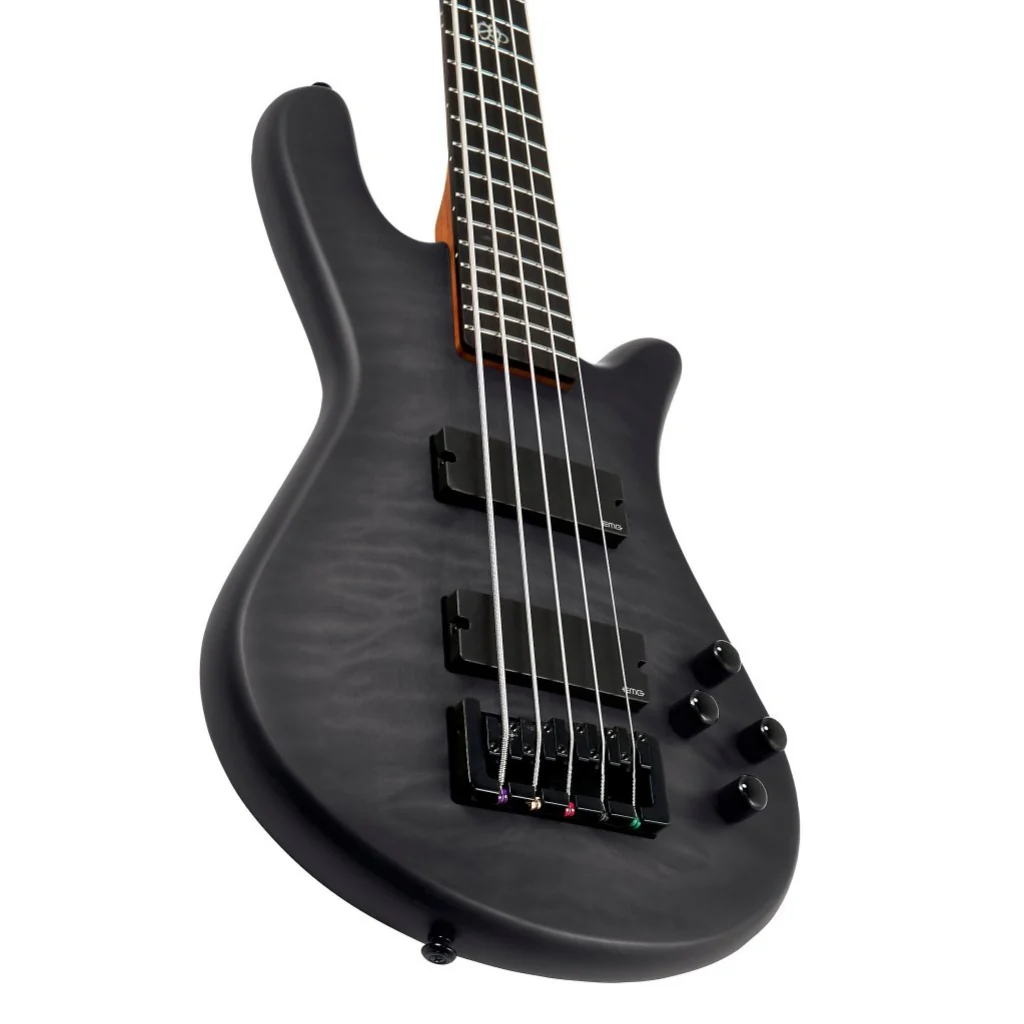 Spector Pulse 5 Bass Guitar - Black Stain Matte - Image 8