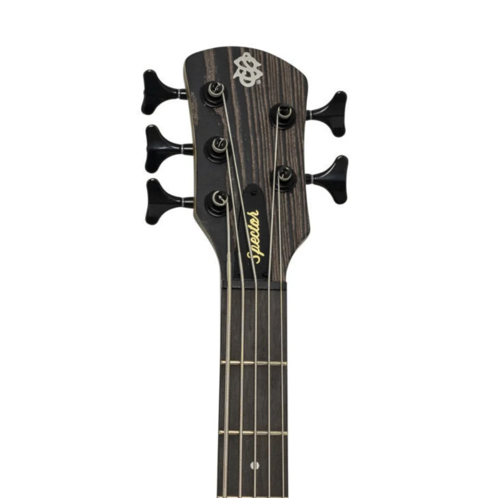 Spector Pulse 5 Bass Guitar - Grey Sandblast - Image 5