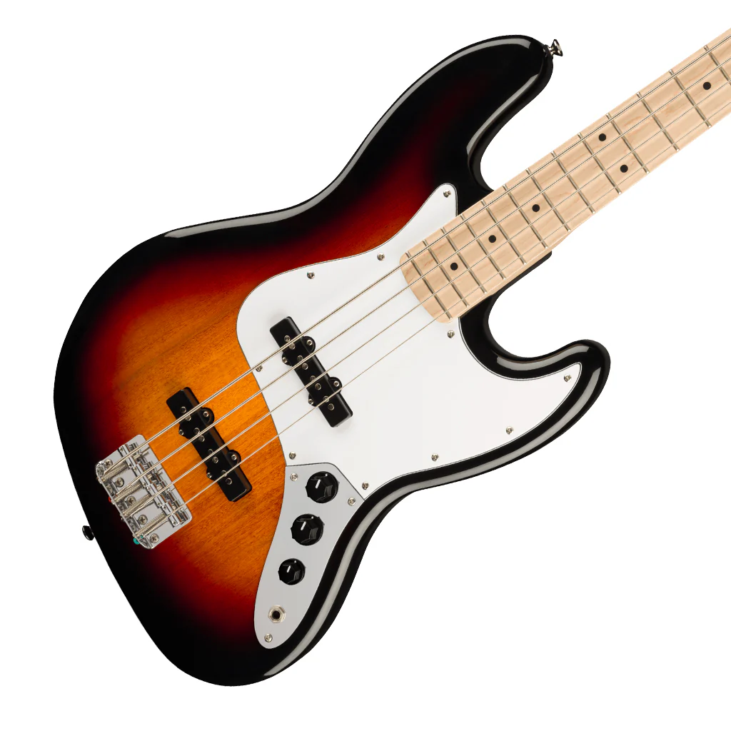 Squier Affinity Jazz Bass - 3 Tone Sunburst - Image 7