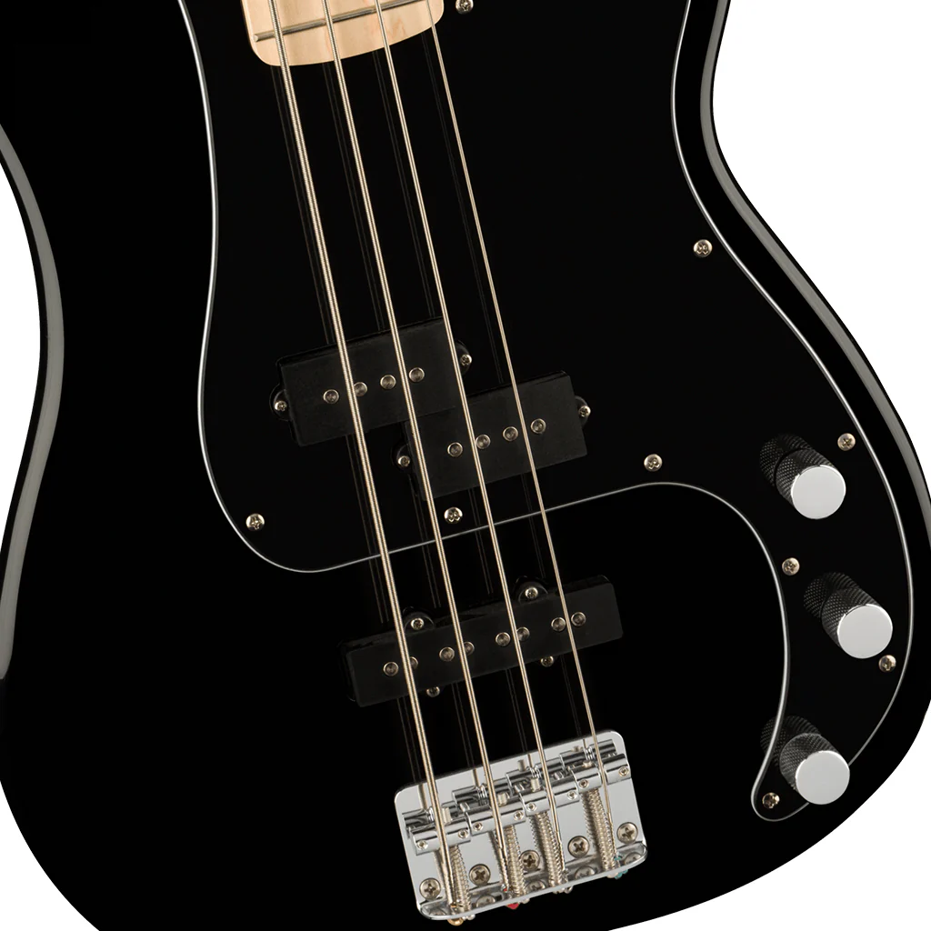 Squier Affinity Precision Bass PJ - Black - Maple Neck - Image 6