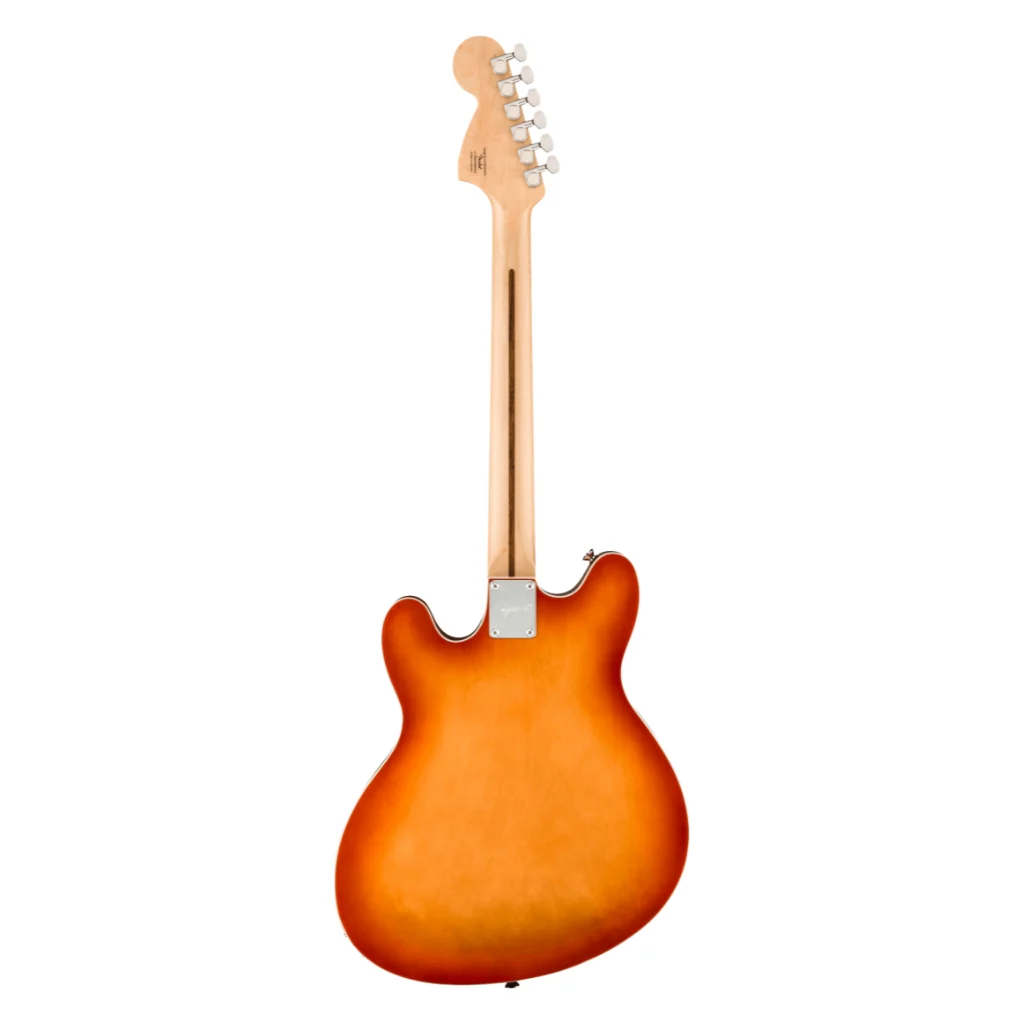 Squier Affinity Series Starcaster Deluxe Maple Fingerboard - Sienna Sunburst - Image 4