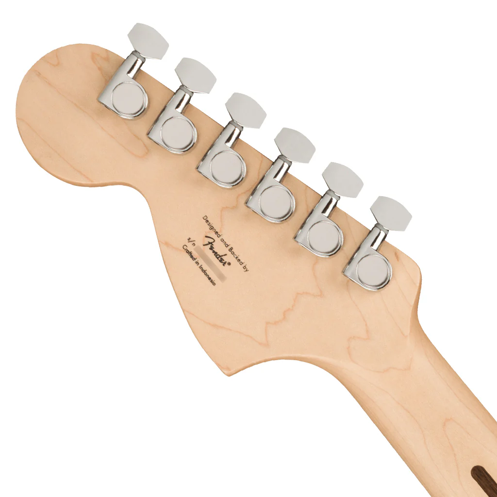 Squier - Affinity Series™ Stratocaster®, Maple Fingerboard, White Pickguard, Olympic White - Image 5