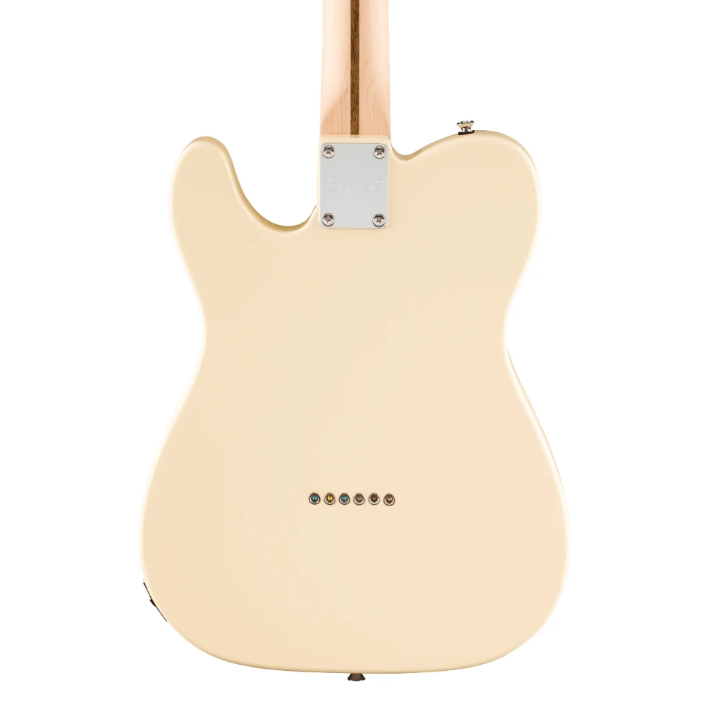 Squier Affinity Series Telecaster Thinline Laurel Fingerboard with Black Pickguard - Olympic White - Image 2