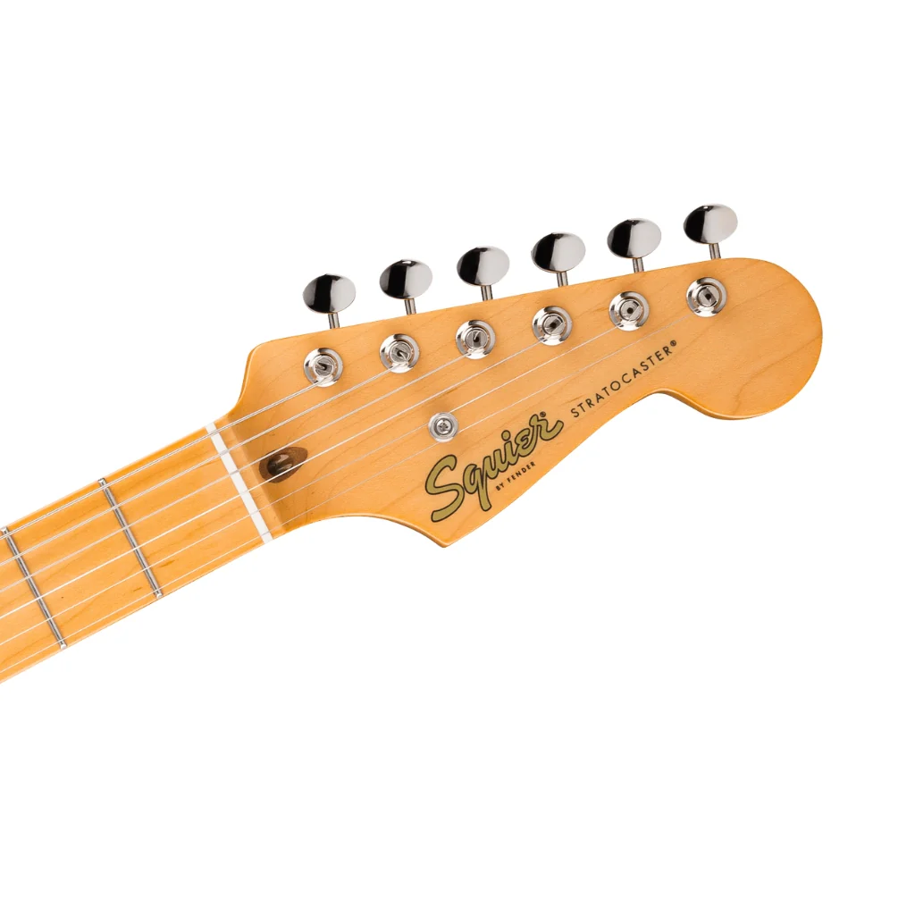 Squier Classic Vibe '50s Stratocaster HT Electric Guitar - Shell Pink, Maple Fingerboard - Image 4