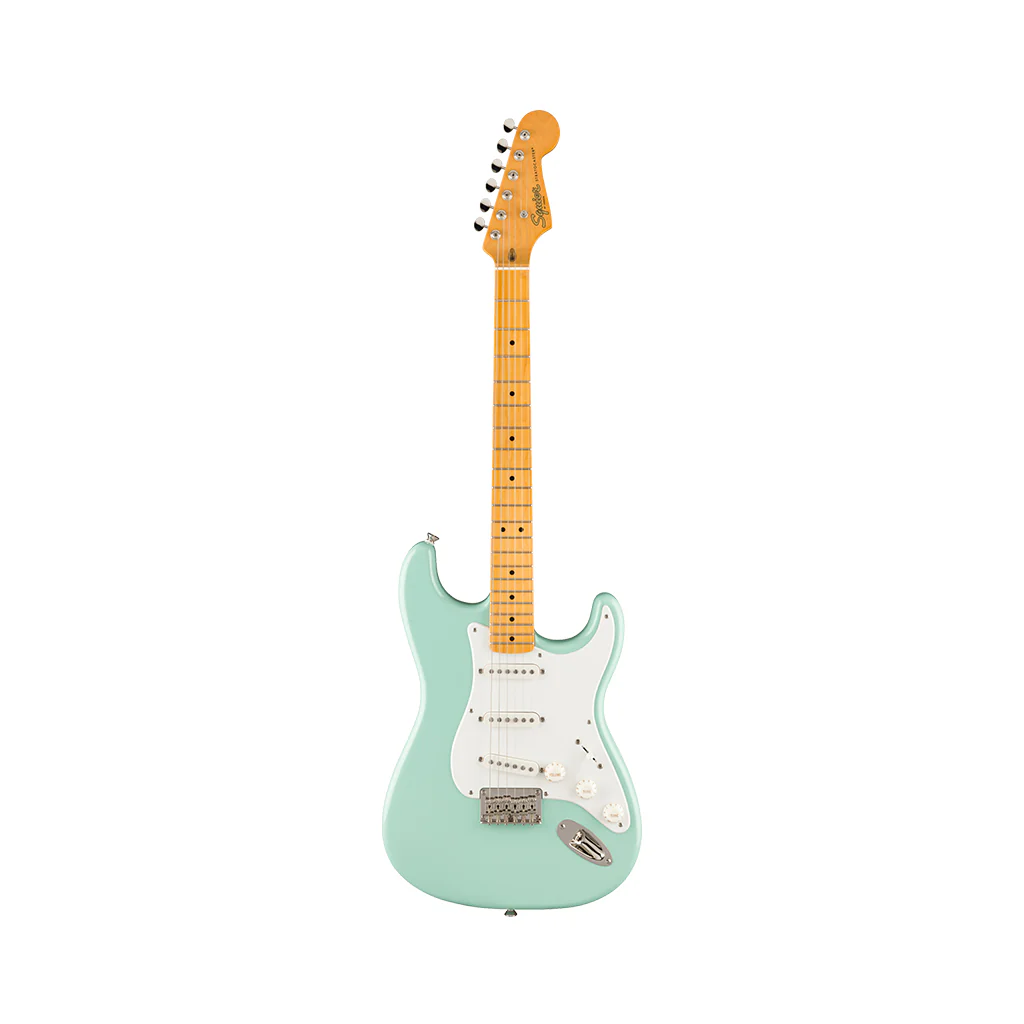 Squier Classic Vibe 50s Stratocaster HT Maple Fingerboard w/Parchment Pickguard - Surf Green - Image 2