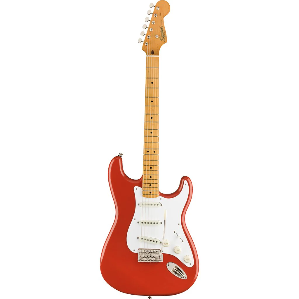Squier Classic Vibe 50's Stratocaster - Fiesta Red - Maple Neck - Image 2