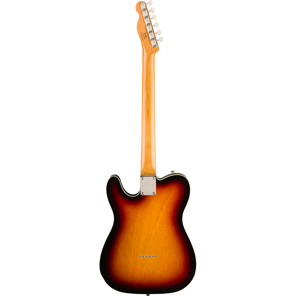 Squier Classic Vibe 60's Custom Telecaster - 3 Tone Sunburst - Laurel Fretboard - Image 3