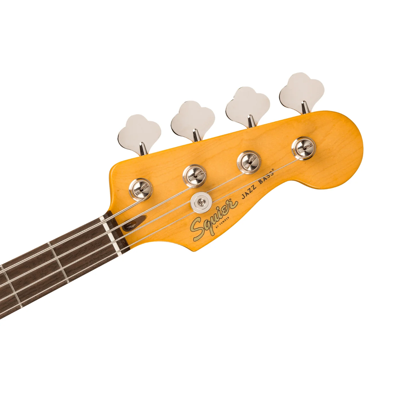 Squier Classic Vibe '60s Jazz Bass Guitar - Tahitian Coral, Laurel Fingerboard - Image 4