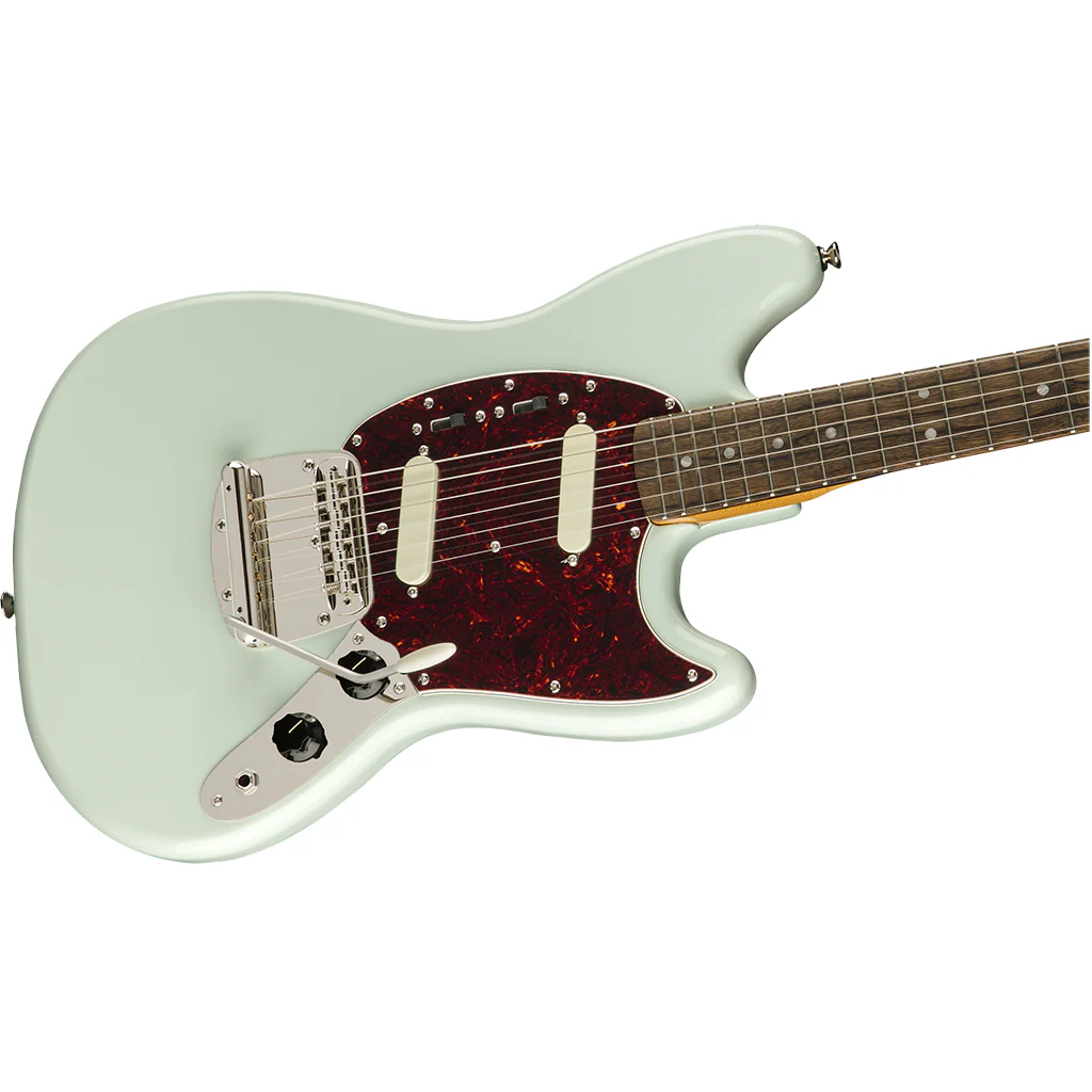 Squier Classic Vibe 60s Mustang - Sonic Blue - Laurel Fretboard - Image 7