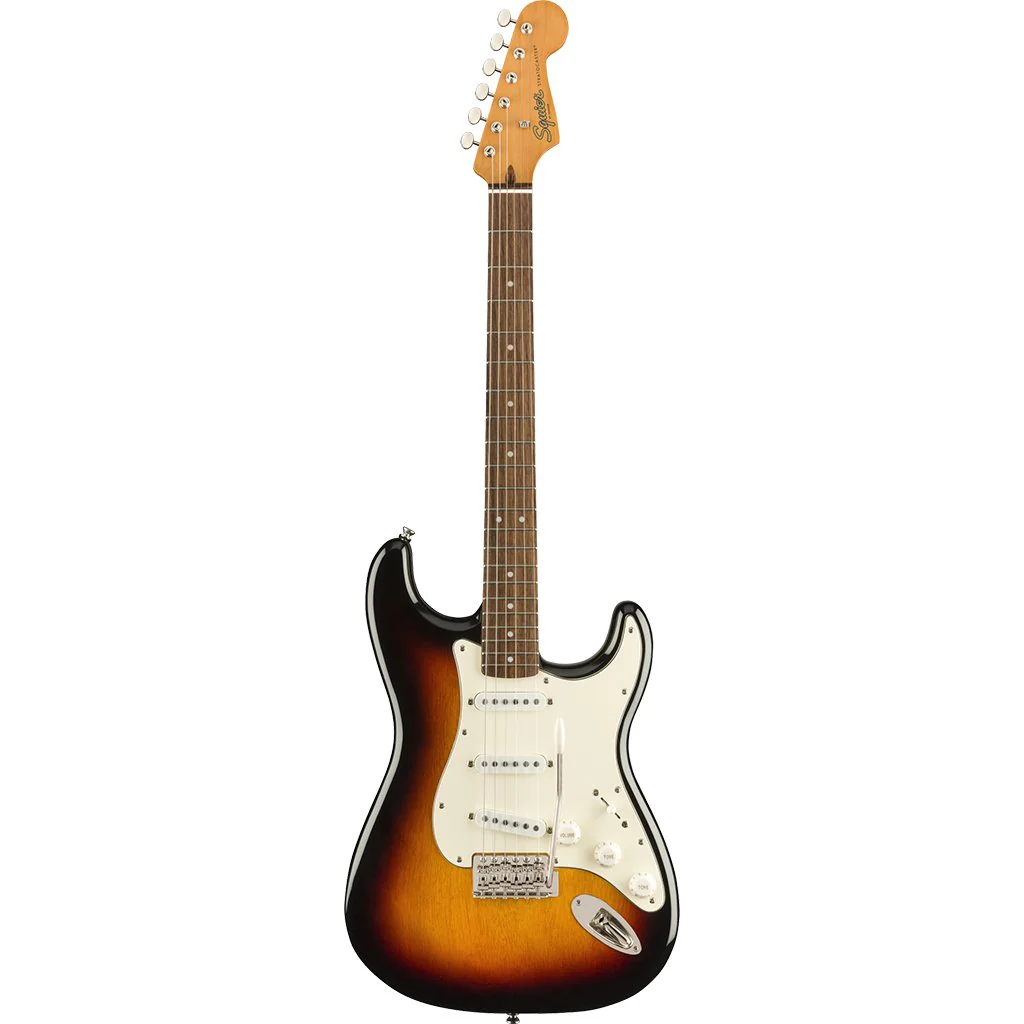 Squier - Classic Vibe 60's Stratocaster - 3 Tone Sunburst - Laurel - Image 2