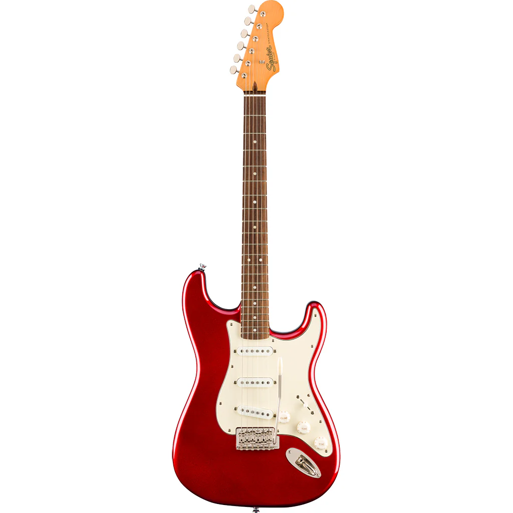Squier Classic Vibe 60's Stratocaster - Candy Apple Red - Laurel Fretboard - Image 2