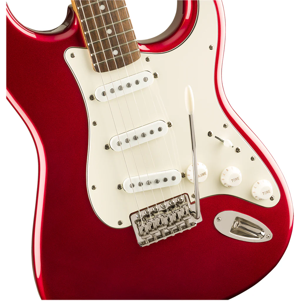 Squier Classic Vibe 60's Stratocaster - Candy Apple Red - Laurel Fretboard - Image 6
