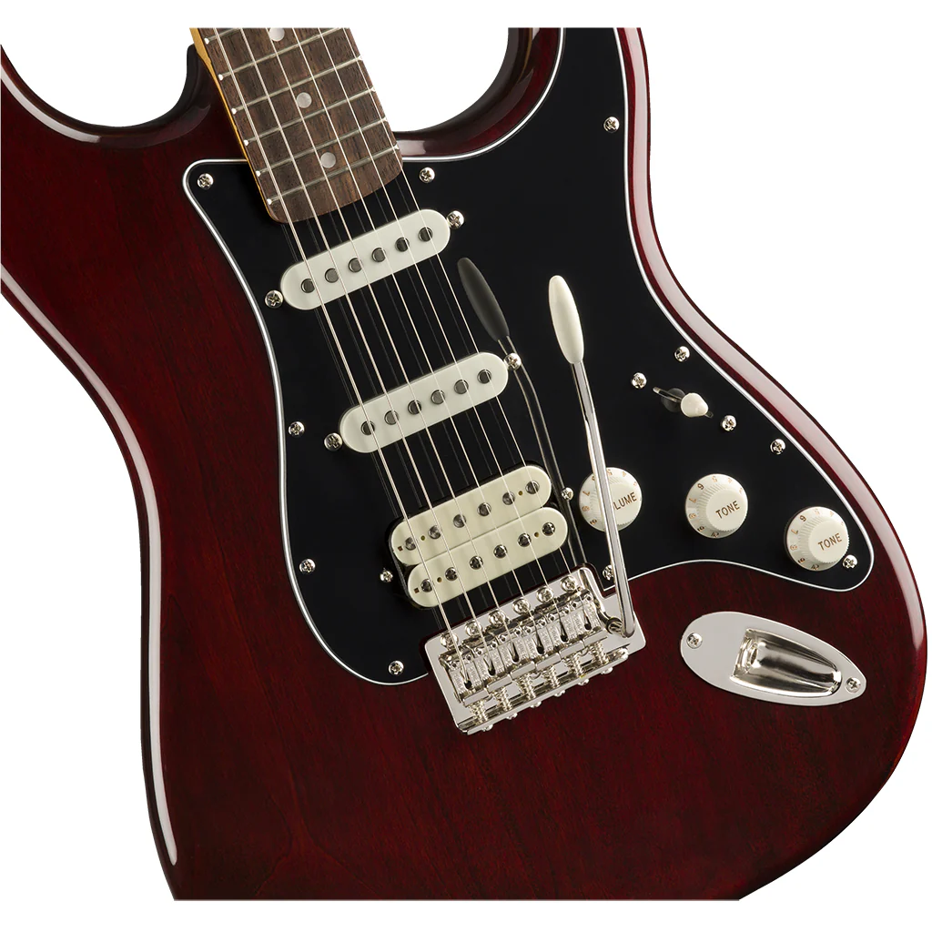 Squier Classic Vibe 70s HSS Stratocaster - Walnut - Laurel Fretboard - Image 6