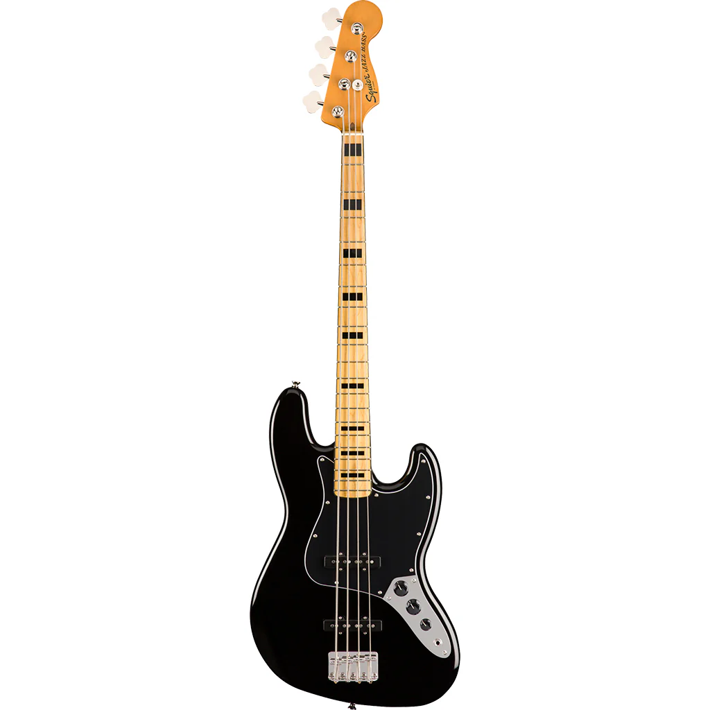 Squier - Classic Vibe '70s Jazz Bass® - Maple Fingerboard - Black - Image 2