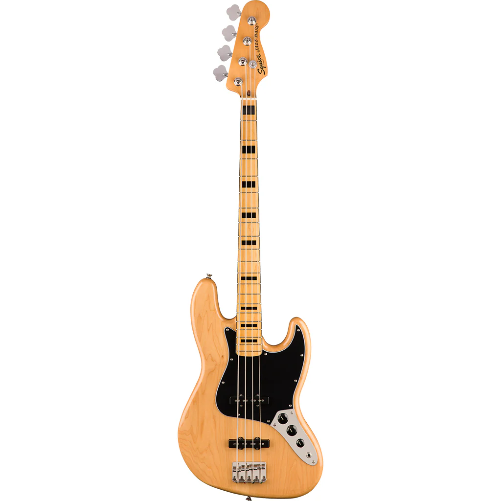 Squier Classic Vibe 70's Jazz Bass - Natural - Maple Neck - Image 2