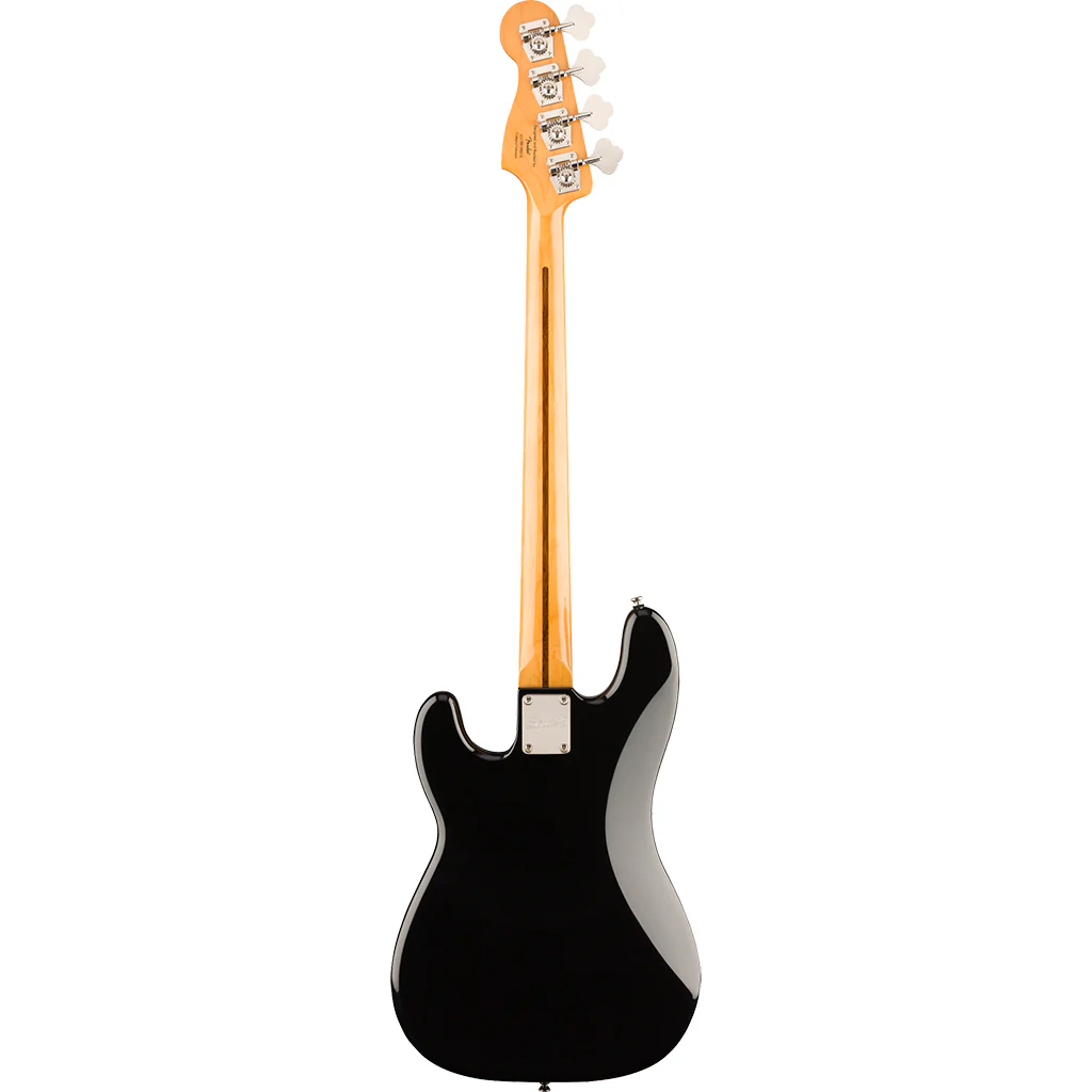 Squier Classic Vibe 70's Precision Bass - Black - Maple Neck - Image 3
