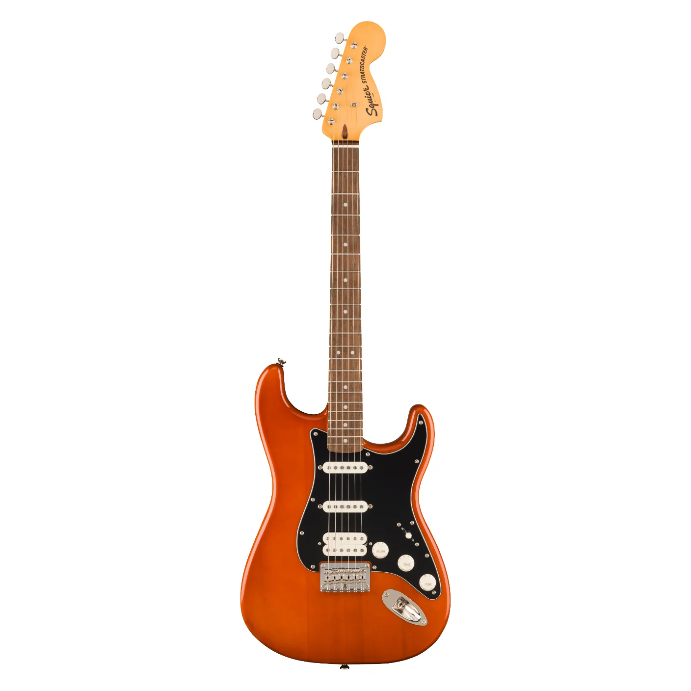 Squier Classic Vibe '70s Stratocaster HT HSS - Mocha, Laurel Fingerboard - Image 2