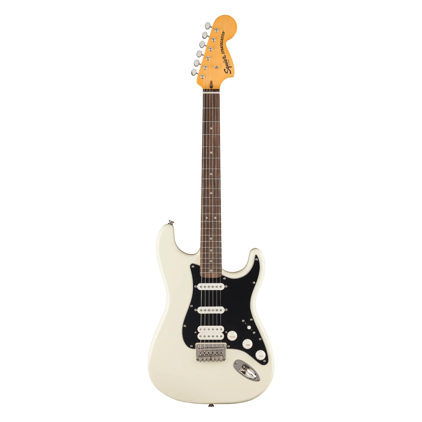 Squier Classic Vibe '70s Stratocaster HT HSS - Olympic White, Laurel Fingerboard - Image 2