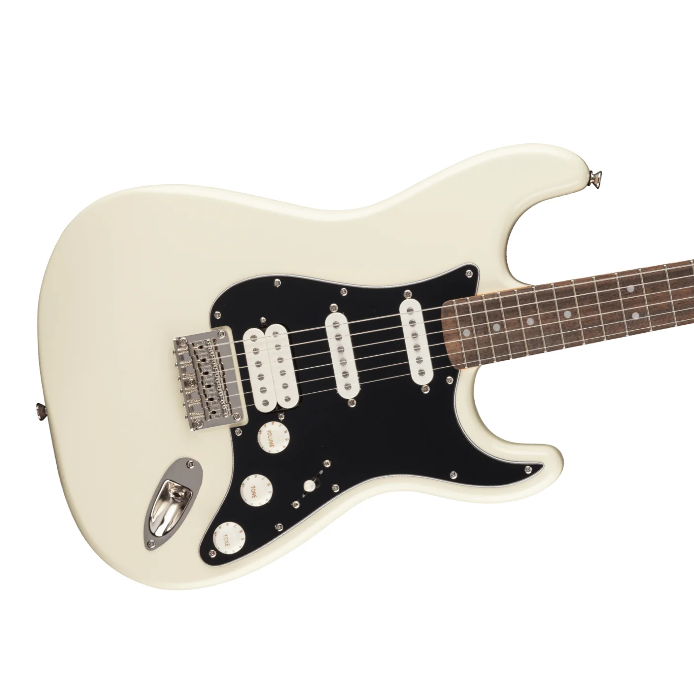 Squier Classic Vibe '70s Stratocaster HT HSS - Olympic White, Laurel Fingerboard - Image 7