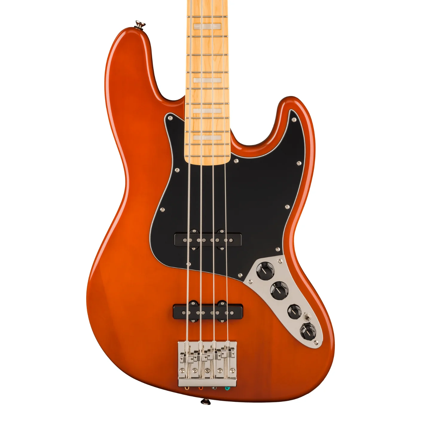 Squier Classic Vibe Active '70s Jazz Bass Guitar - Mocha, Maple Fingerboard