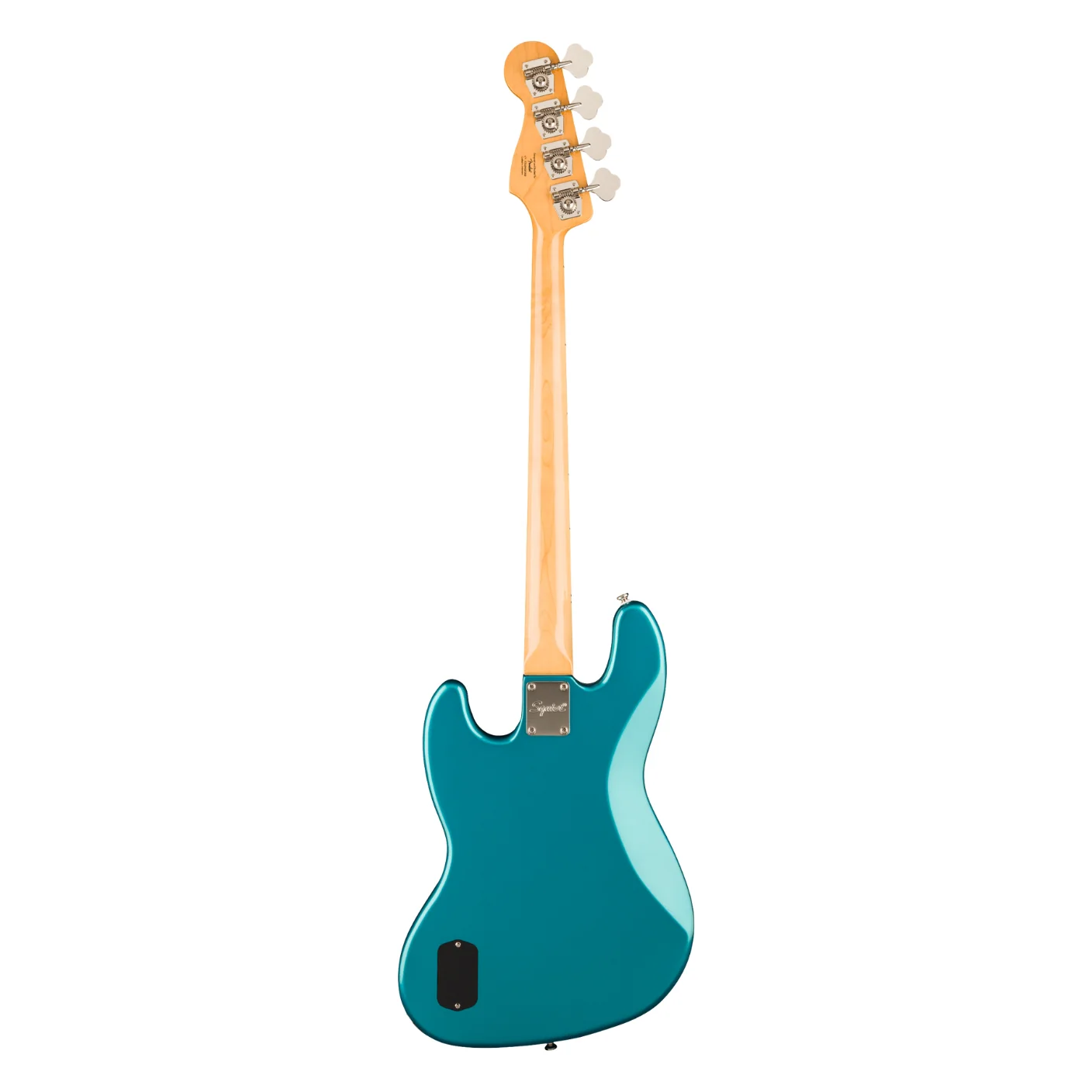 Squier Classic Vibe Active '70s Jazz Bass Guitar - Ocean Turquoise, Maple Fingerboard - Image 3