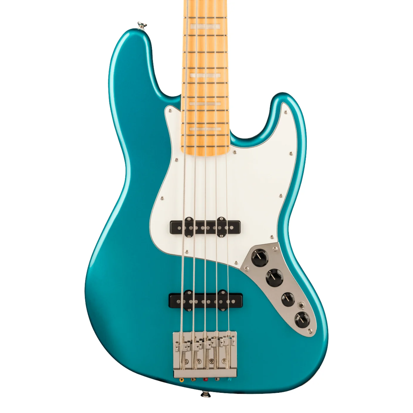 Squier Classic Vibe Active '70s Jazz Bass V - Ocean Turquoise, Maple Fingerboard