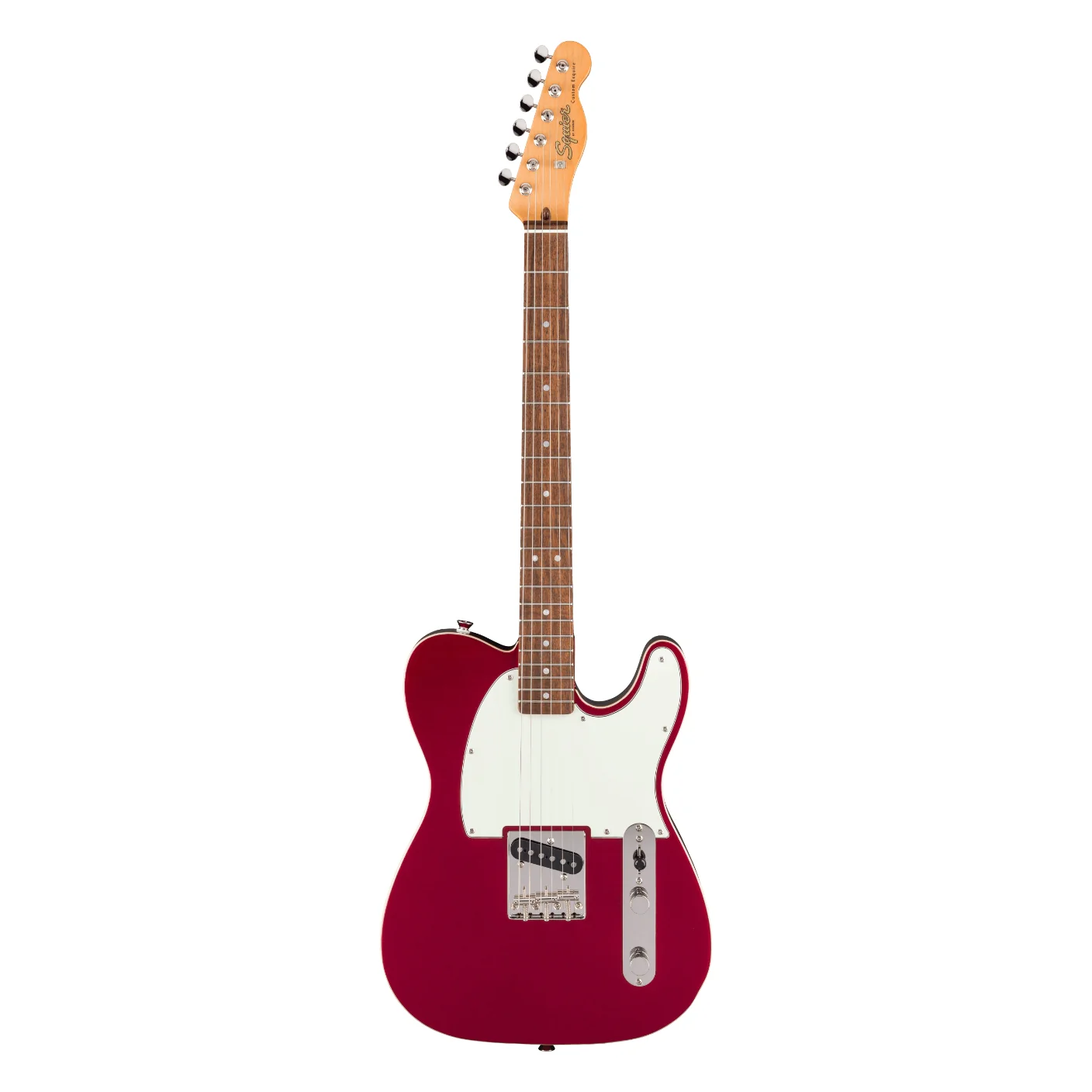 Squier Classic Vibe Custom Esquire Electric Guitar - Candy Apple Red, Laurel Fingerboard - Image 2