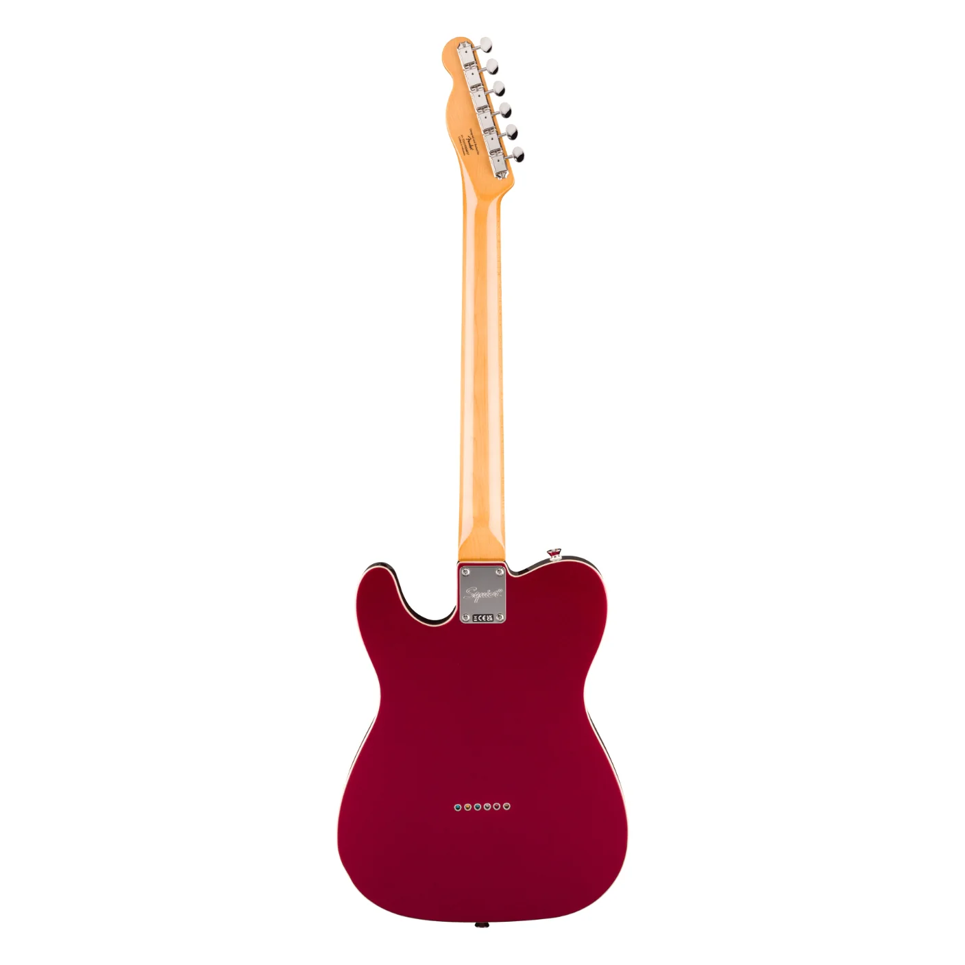 Squier Classic Vibe Custom Esquire Electric Guitar - Candy Apple Red, Laurel Fingerboard - Image 3