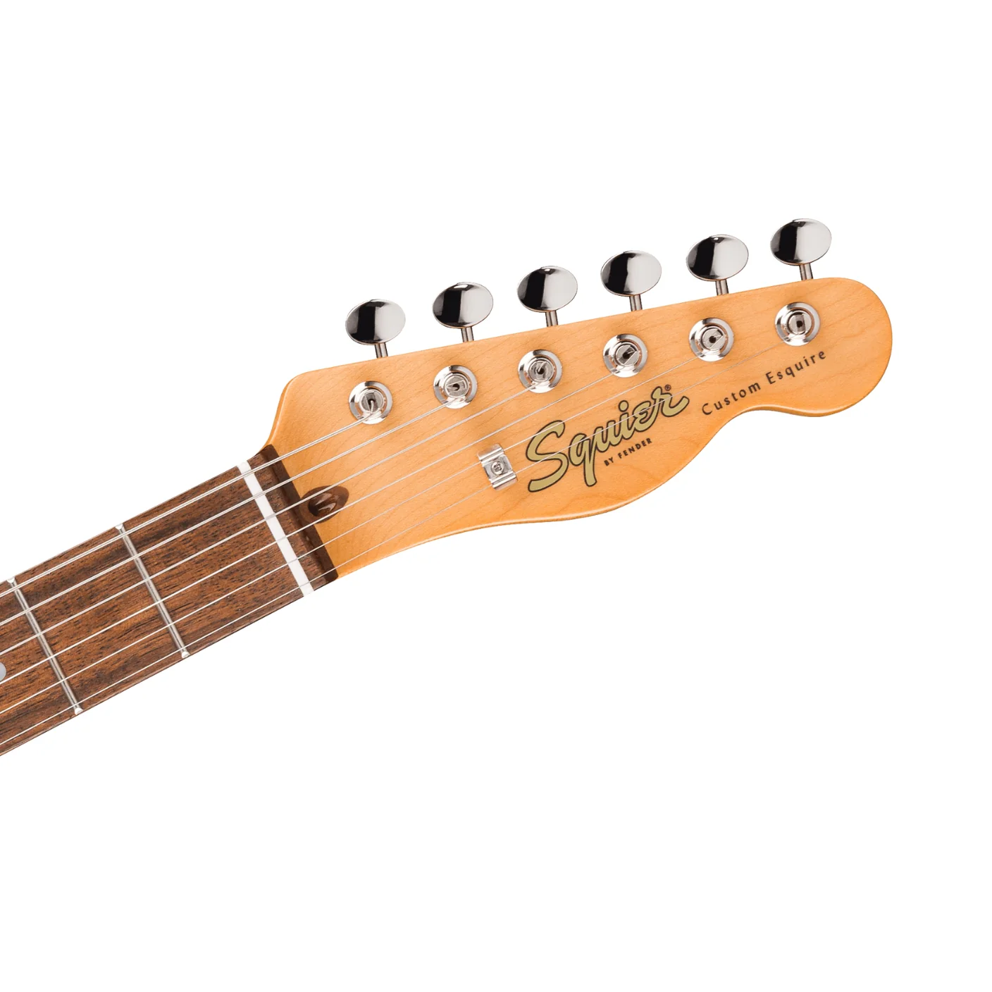 Squier Classic Vibe Custom Esquire Electric Guitar - Candy Apple Red, Laurel Fingerboard - Image 4