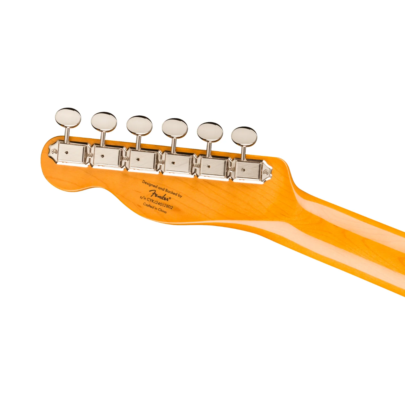 Squier Classic Vibe Custom Telecaster SH with Bigsby Electric Guitar - Aztec Gold - Image 5