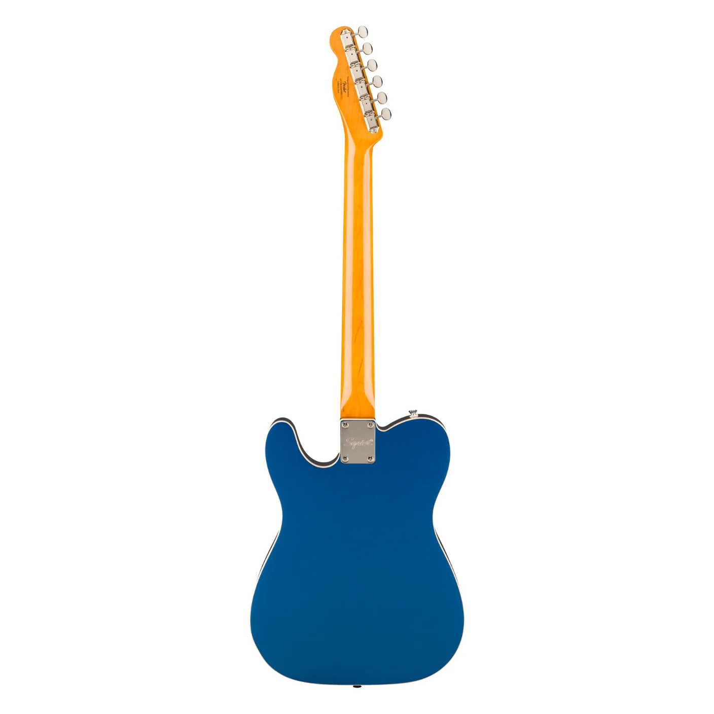 Squier Classic Vibe Custom Telecaster SH with Bigsby Electric Guitar - Lake Placid Blue - Image 3