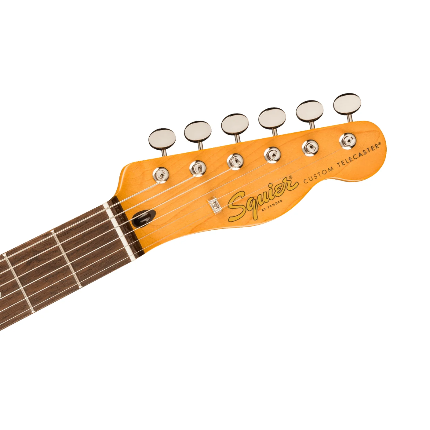 Squier Classic Vibe Custom Telecaster SH with Bigsby Electric Guitar - Lake Placid Blue - Image 4