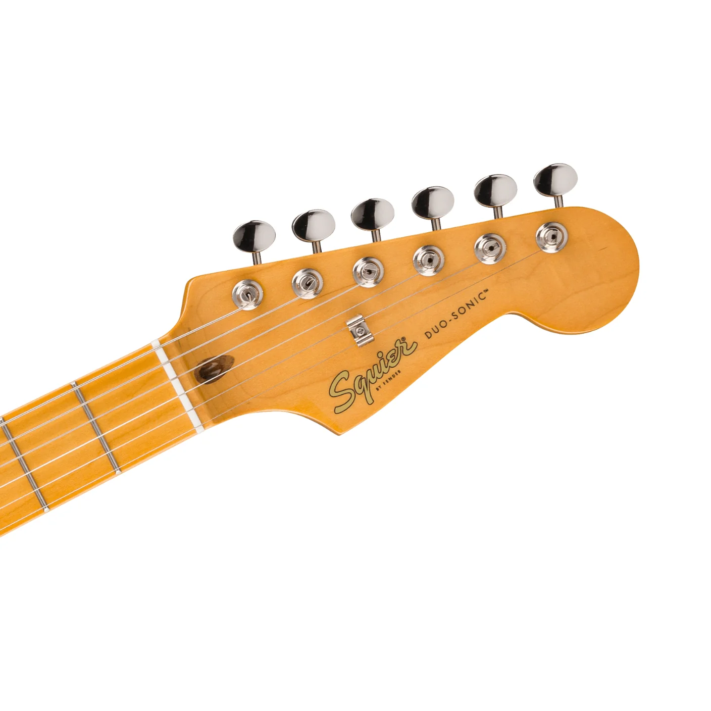 Squier Classic Vibe Duo-Sonic HS Electric Guitar - Desert Sand, Maple Fingerboard - Image 4