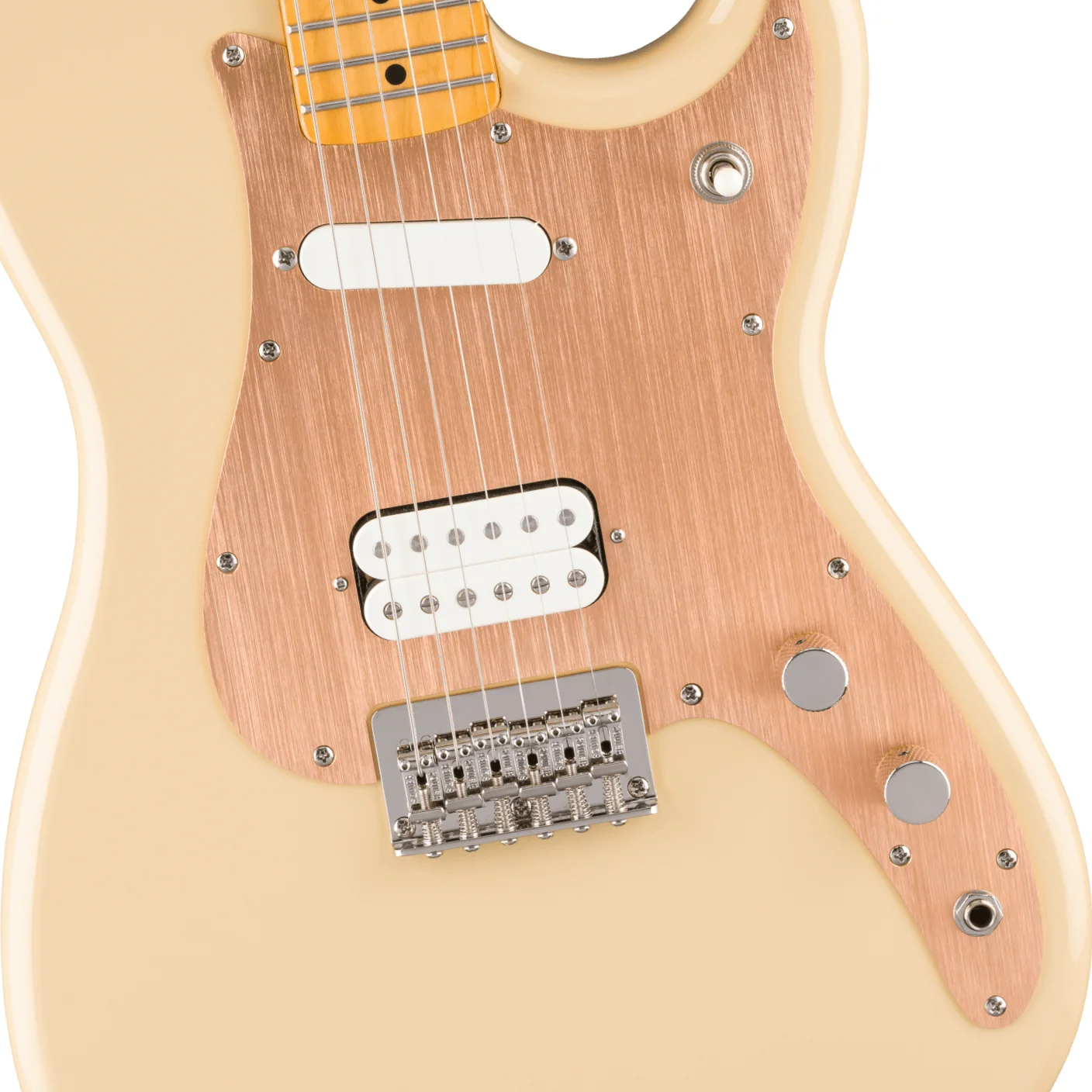 Squier Classic Vibe Duo-Sonic HS Electric Guitar - Desert Sand, Maple Fingerboard - Image 6