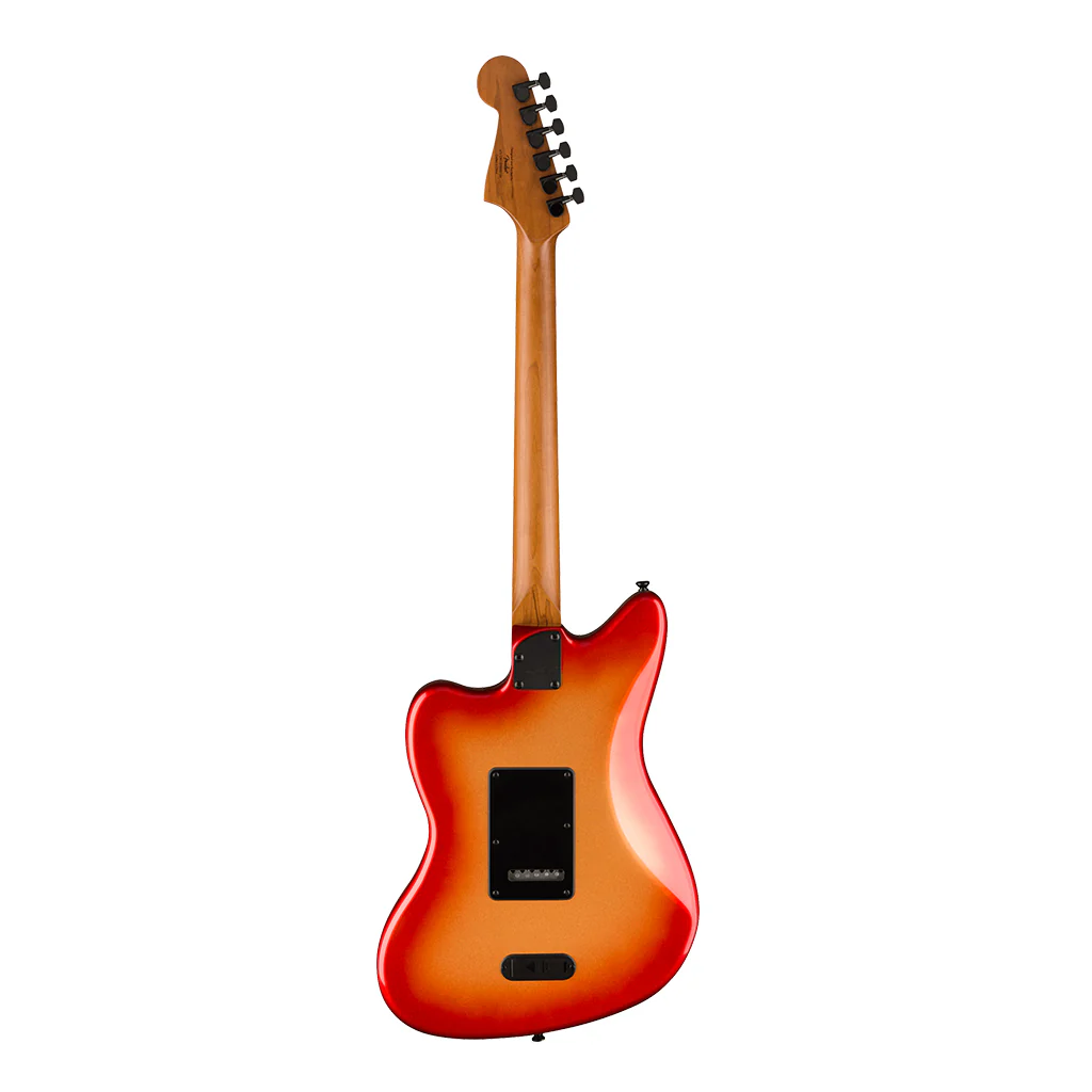 Squier Contemporary Active Jazzmaster® HH, Laurel Fingerboard, Black Pickguard, Sunset Metallic - Image 3