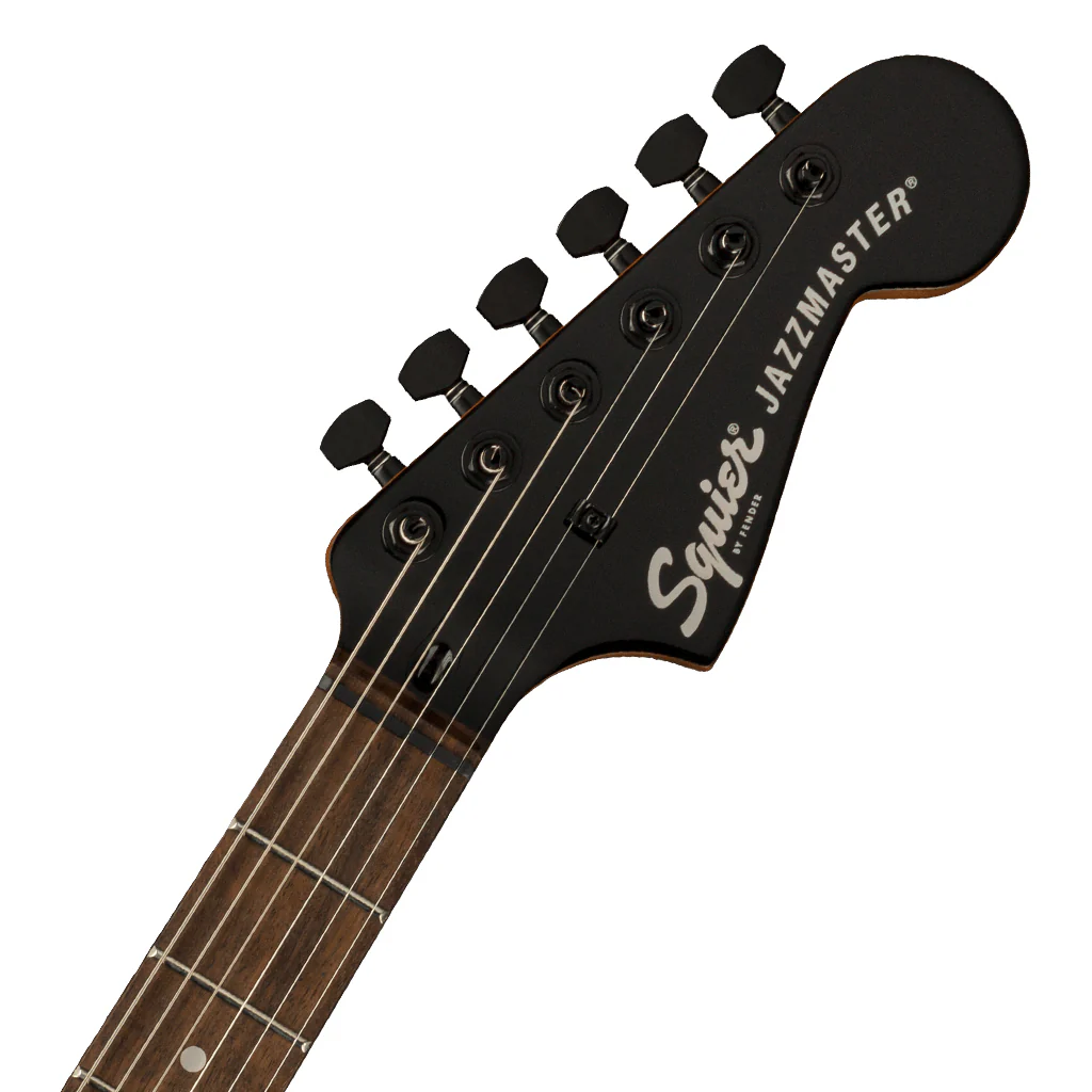 Squier Contemporary Active Jazzmaster® HH, Laurel Fingerboard, Black Pickguard, Sunset Metallic - Image 4
