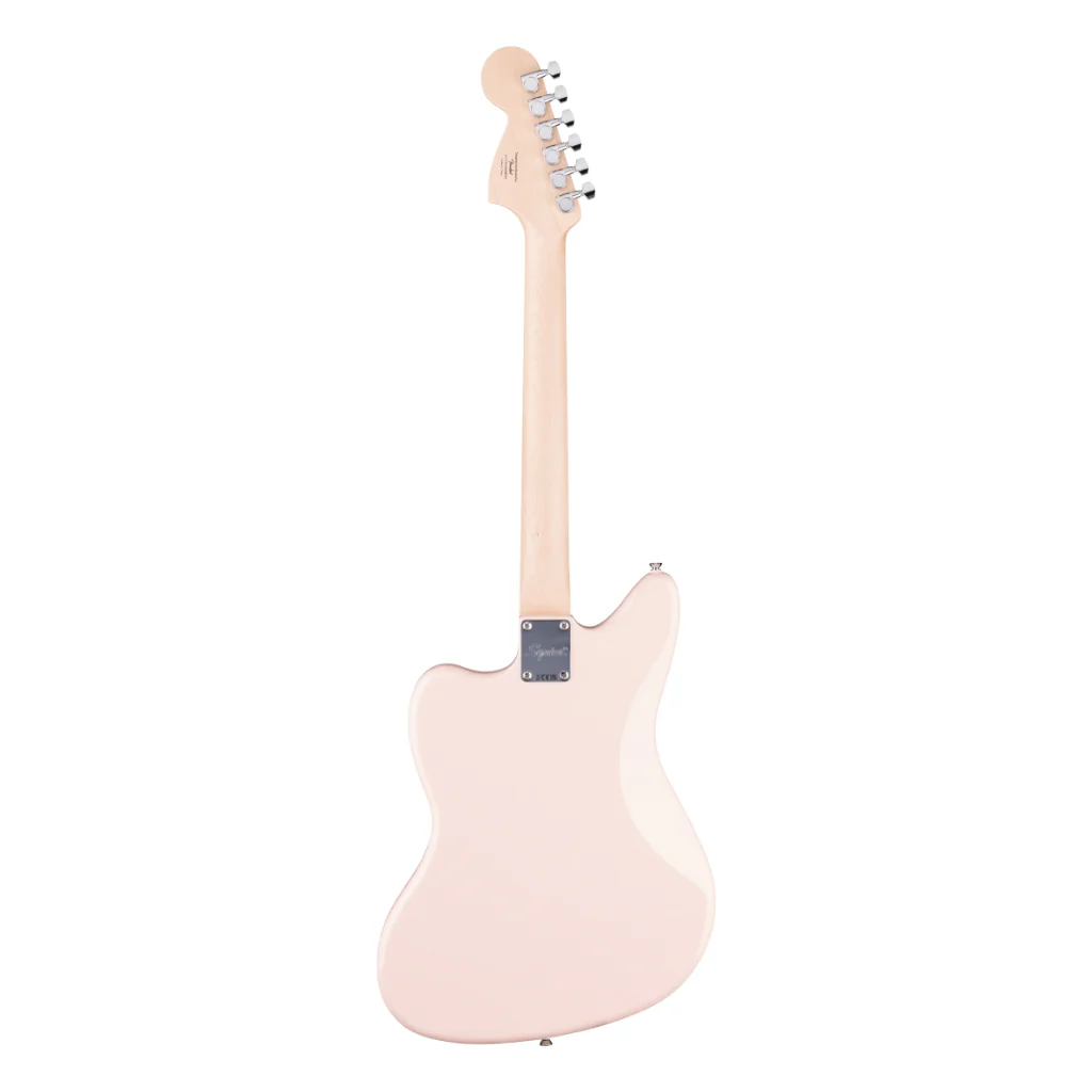 Squier FSR Affinity Jaguar Electric Guitar - Shell Pink, Laurel Fingerboard - Image 4