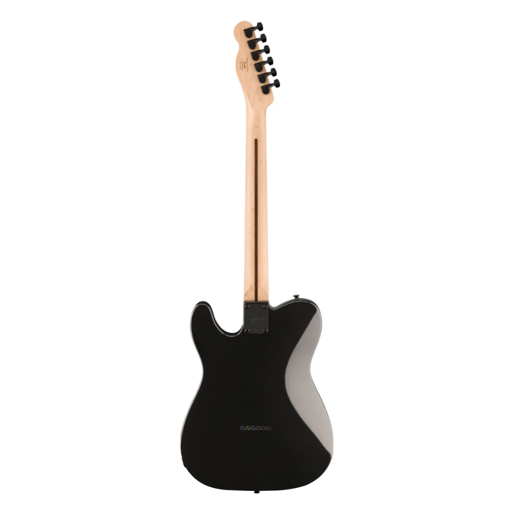 Squier FSR Affinity Series Telecaster Deluxe - Metallic Black, Laurel Fingerboard - Image 4