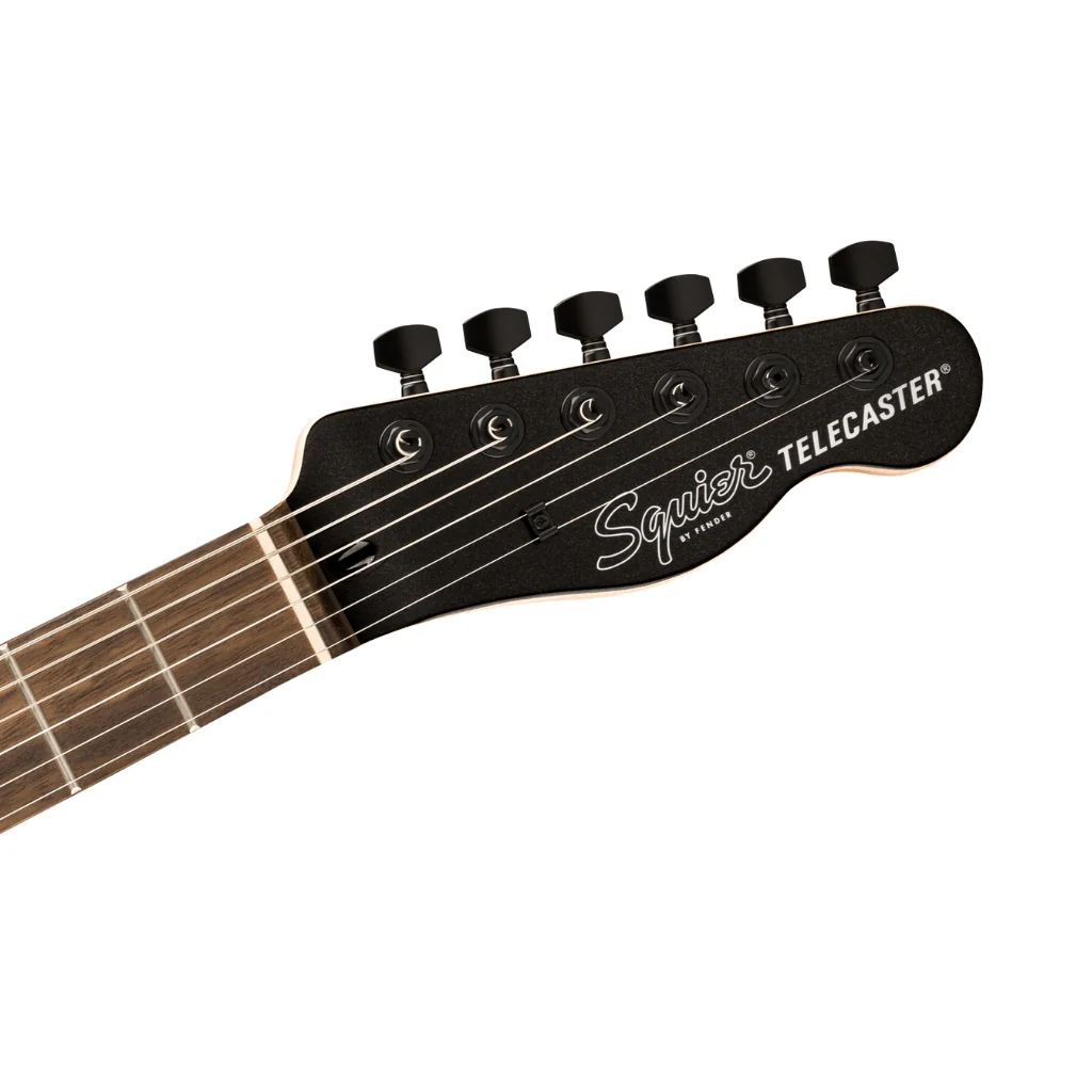 Squier FSR Affinity Series Telecaster Deluxe - Metallic Black, Laurel Fingerboard - Image 5