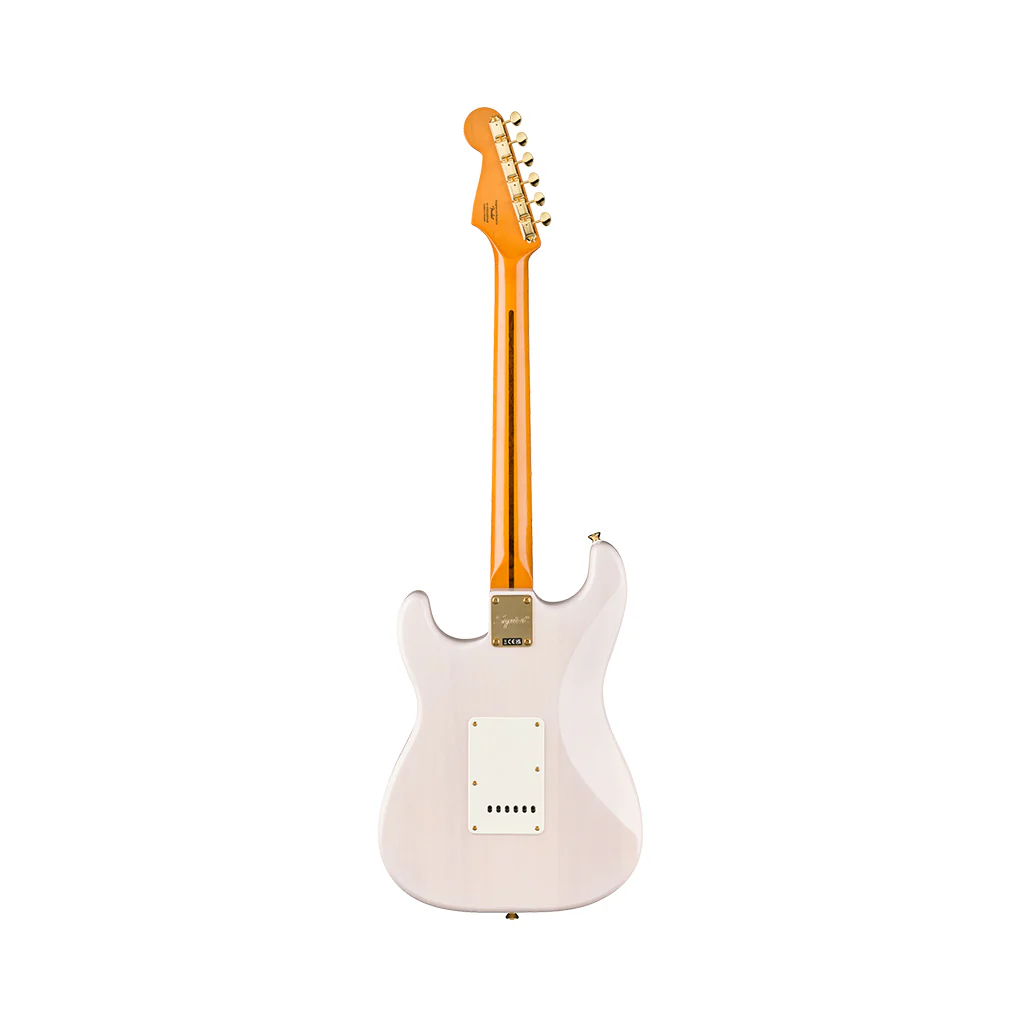 Squier FSR Classic Vibe 50s Stratocaster Maple Fingerboard w/Gold Hardware - White Blonde - Image 3