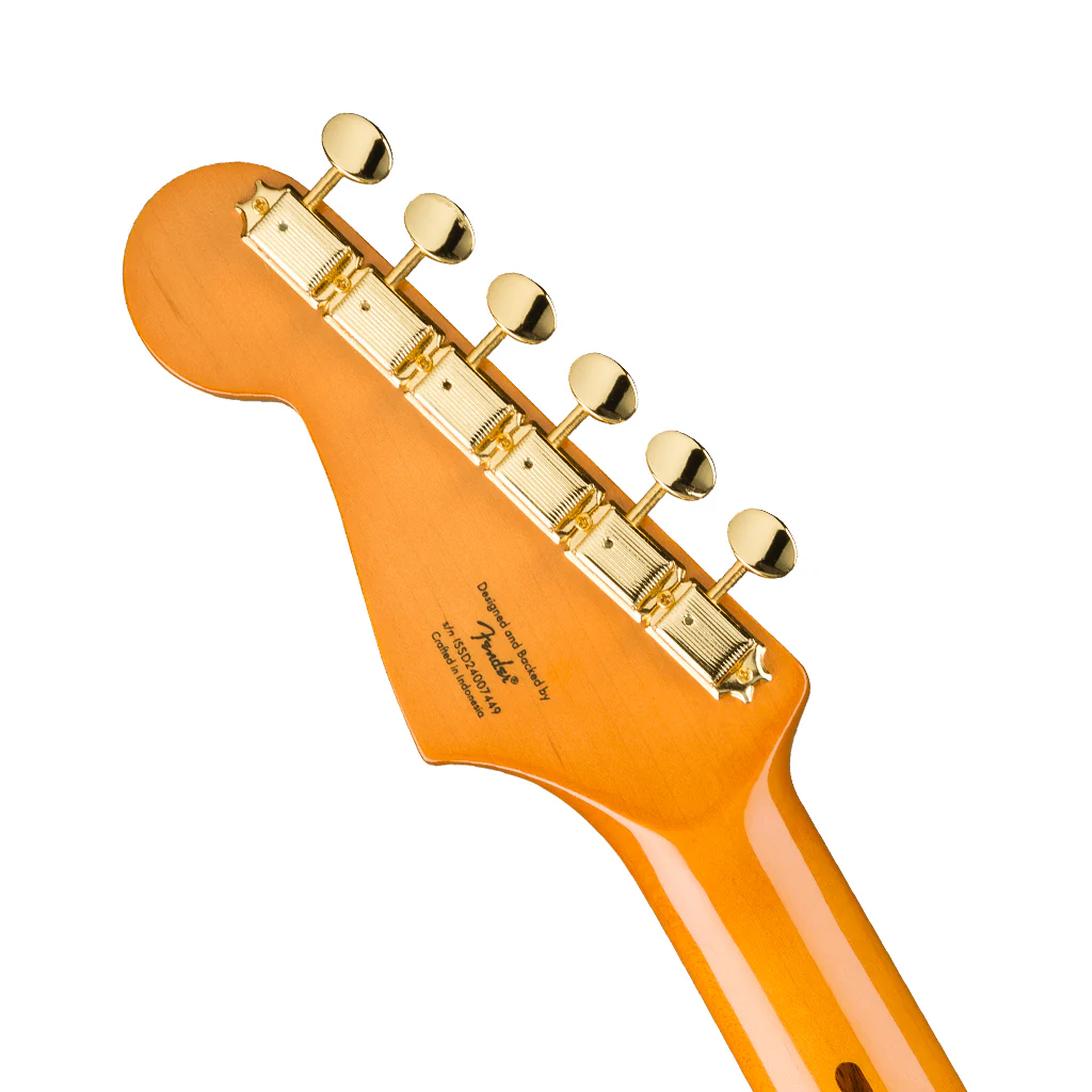 Squier FSR Classic Vibe 50s Stratocaster Maple Fingerboard w/Gold Hardware - White Blonde - Image 5