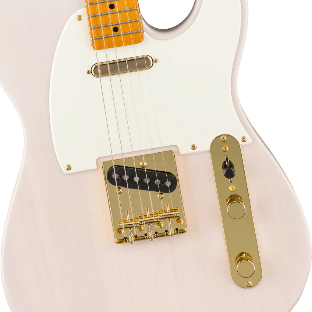 Squier FSR Classic Vibe '50s Telecaster Electric Guitar - White Blonde, Maple Fingerboard - Image 7
