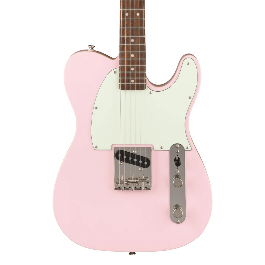 Squier FSR Classic Vibe '60s Custom Esquire Electric Guitar - Shell Pink, Laurel Fingerboard