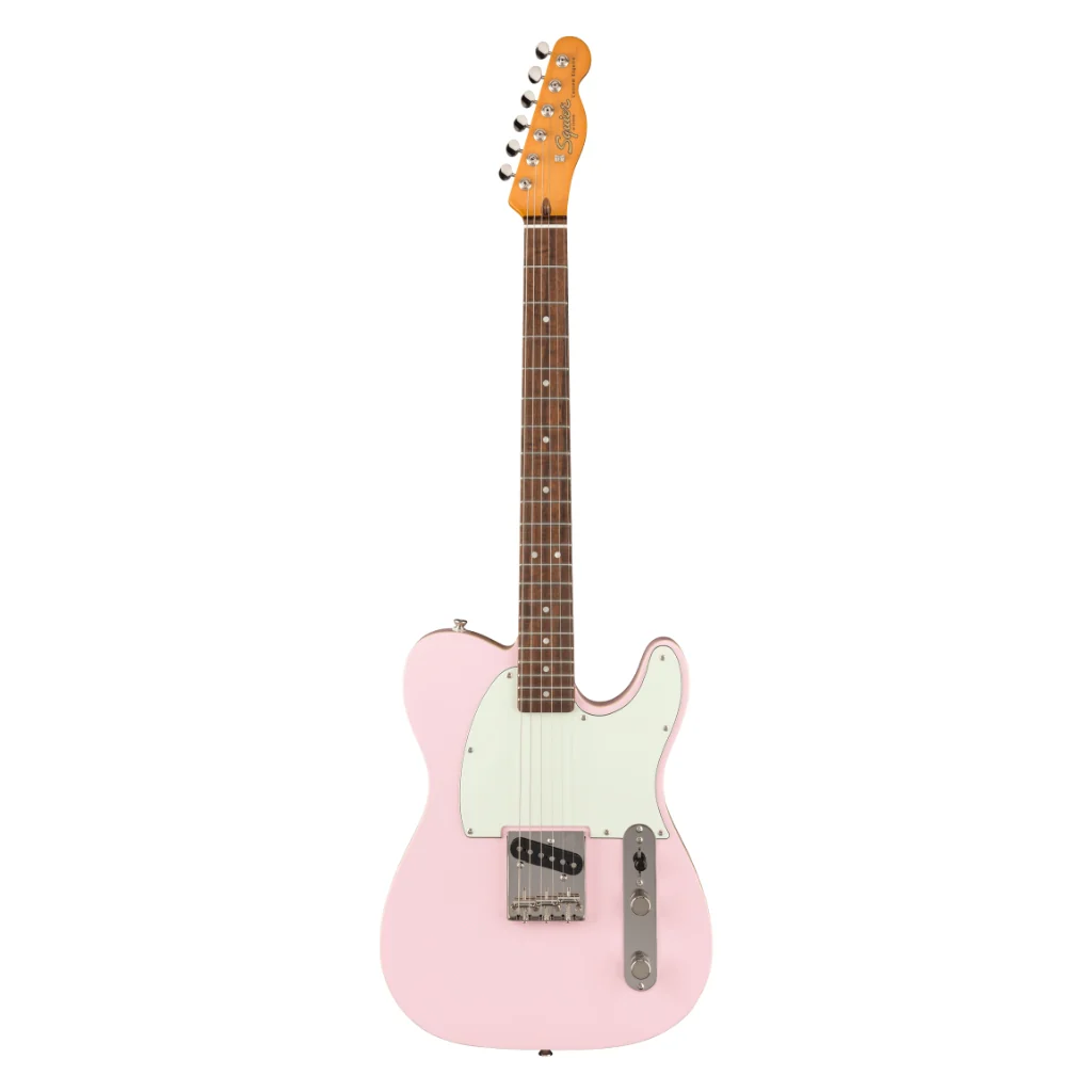 Squier FSR Classic Vibe '60s Custom Esquire Electric Guitar - Shell Pink, Laurel Fingerboard - Image 3