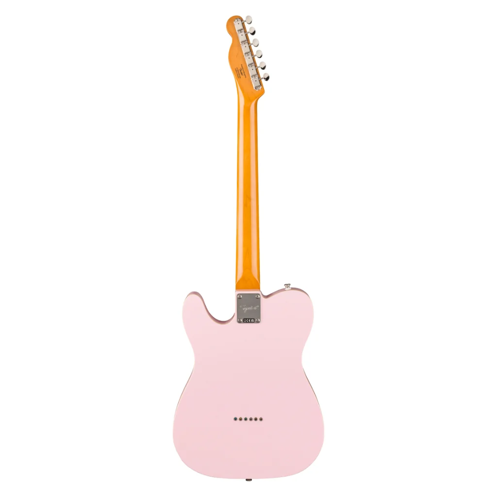 Squier FSR Classic Vibe '60s Custom Esquire Electric Guitar - Shell Pink, Laurel Fingerboard - Image 4