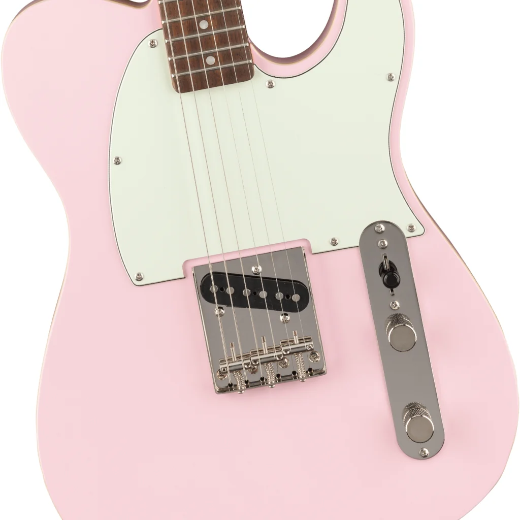 Squier FSR Classic Vibe '60s Custom Esquire Electric Guitar - Shell Pink, Laurel Fingerboard - Image 7