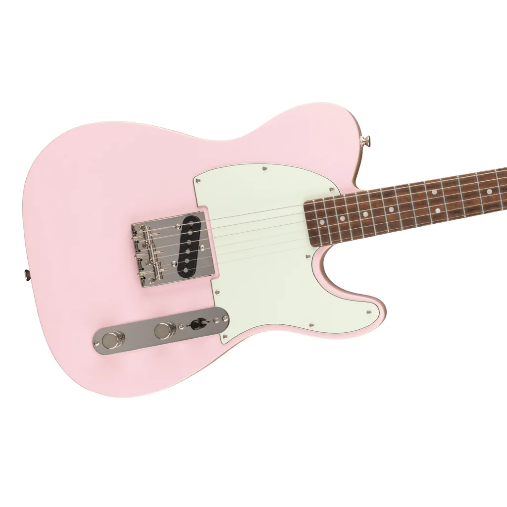 Squier FSR Classic Vibe '60s Custom Esquire Electric Guitar - Shell Pink, Laurel Fingerboard - Image 8